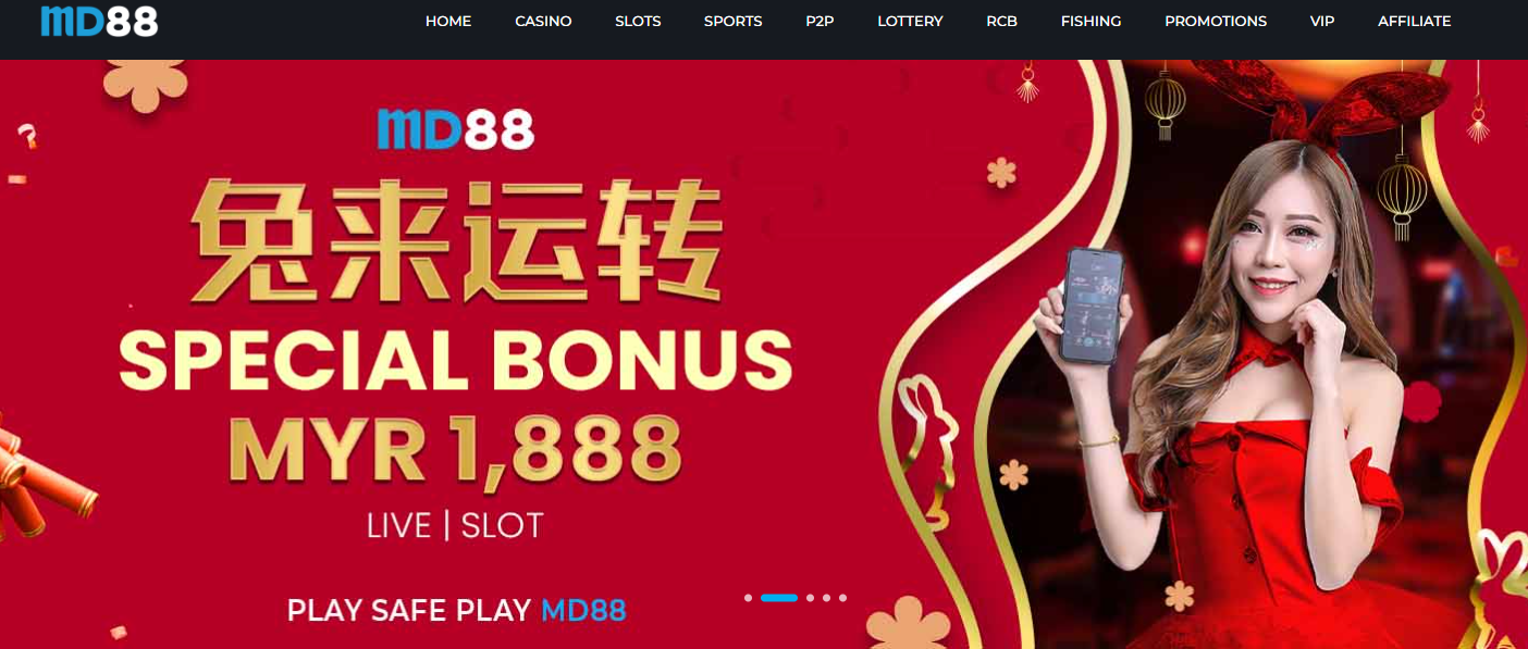 MD88 – Best Slots Betting Site in Malaysia